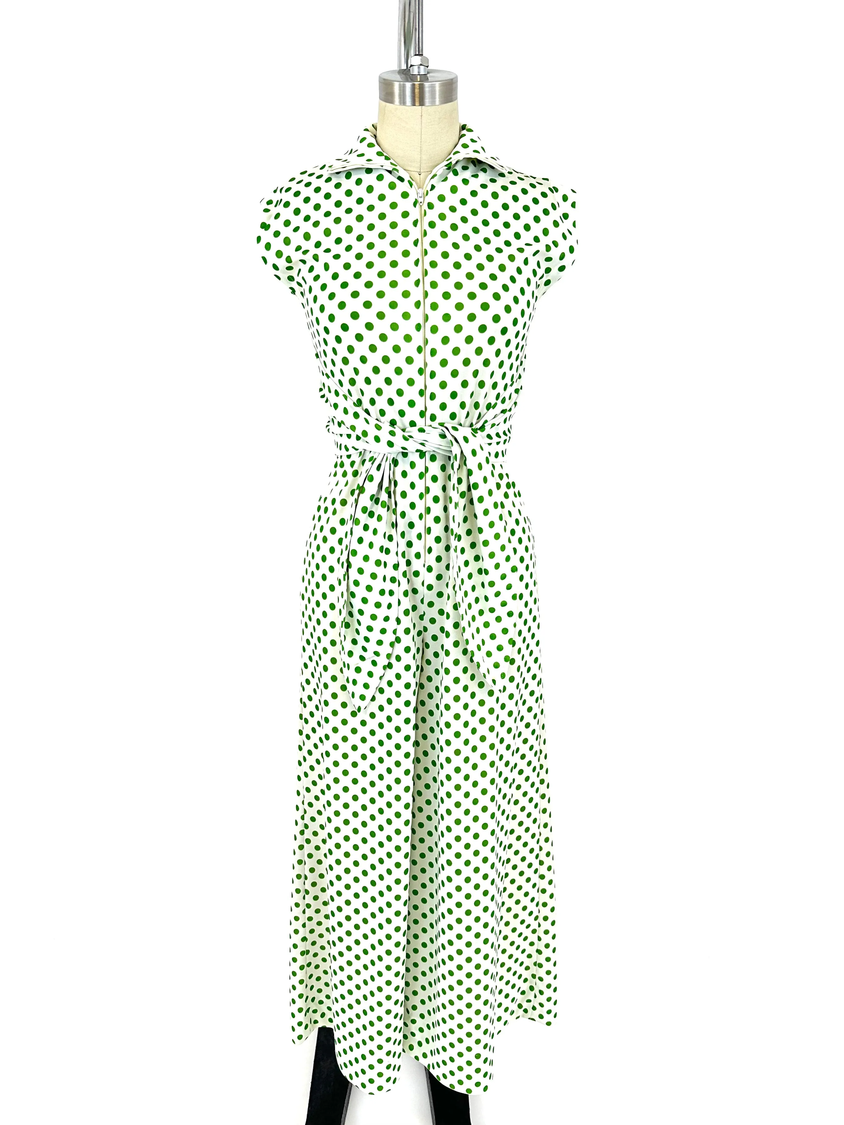 70s Connections Polka Dot Jumpsuit