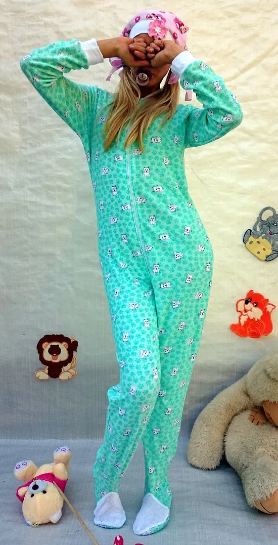adult baby sleeper "Classic Zipper" (terry)