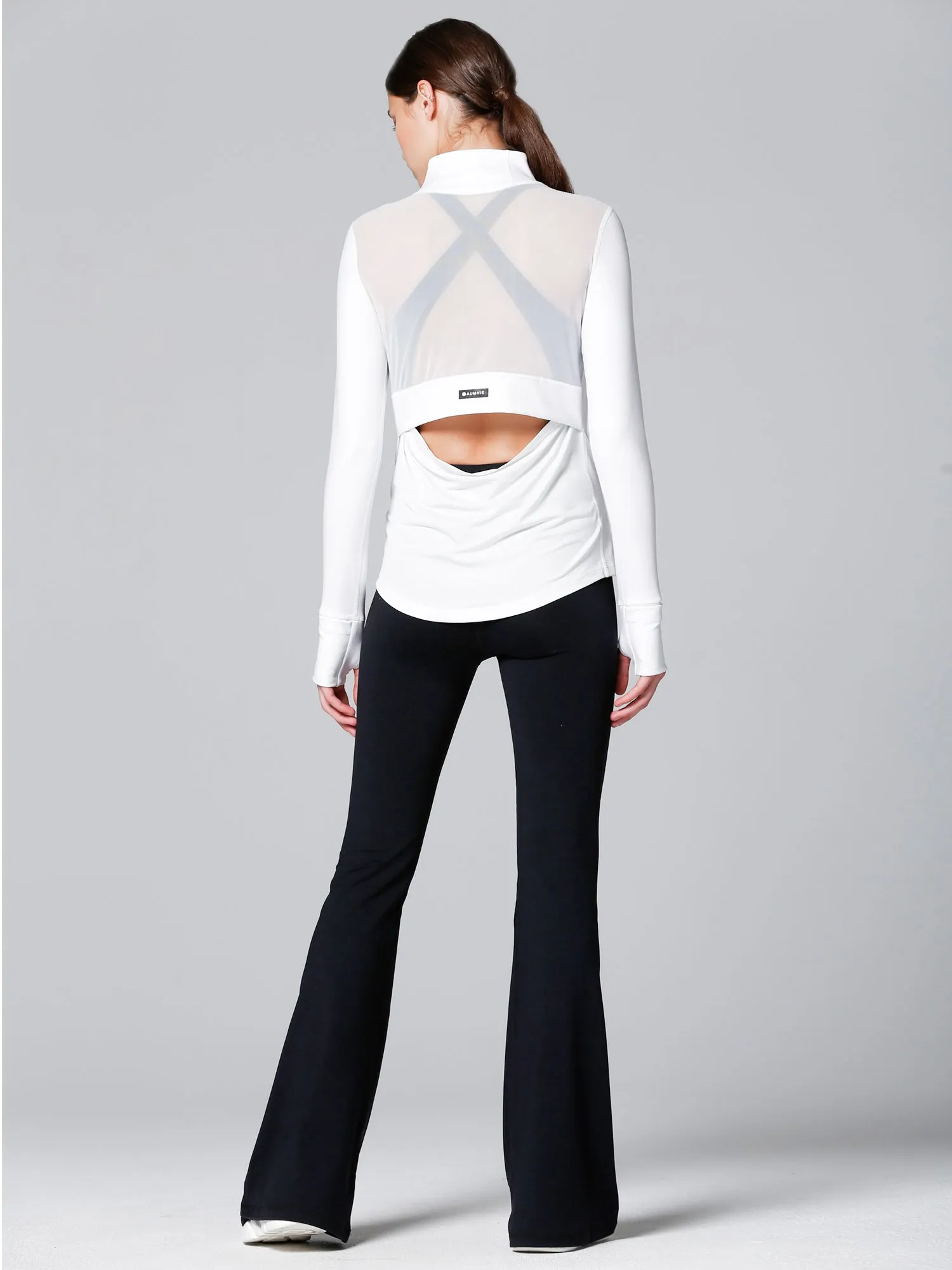 AIR JACKET, WHITE/WHITE MESH