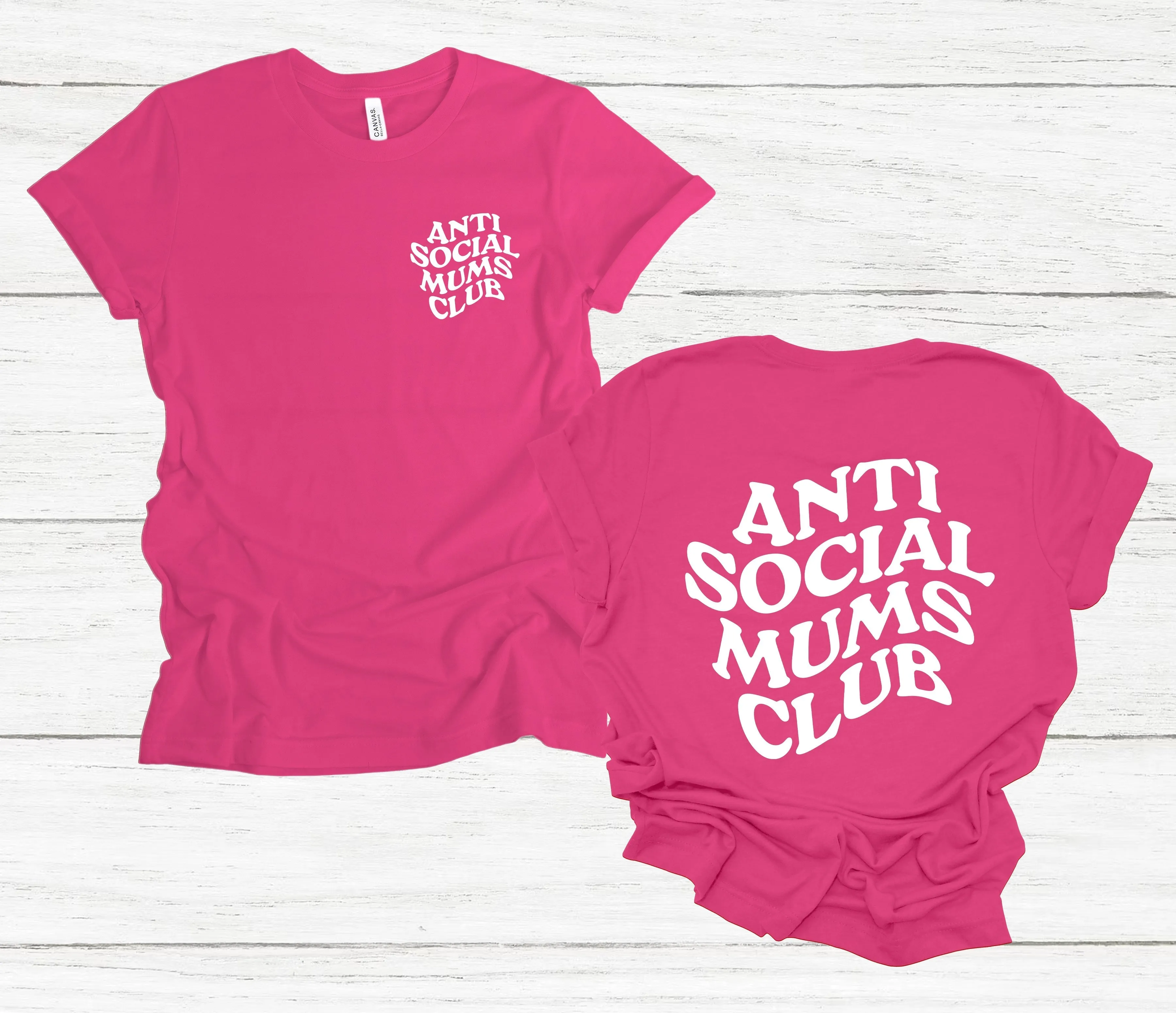 Anti Social Mums Club T-Shirt