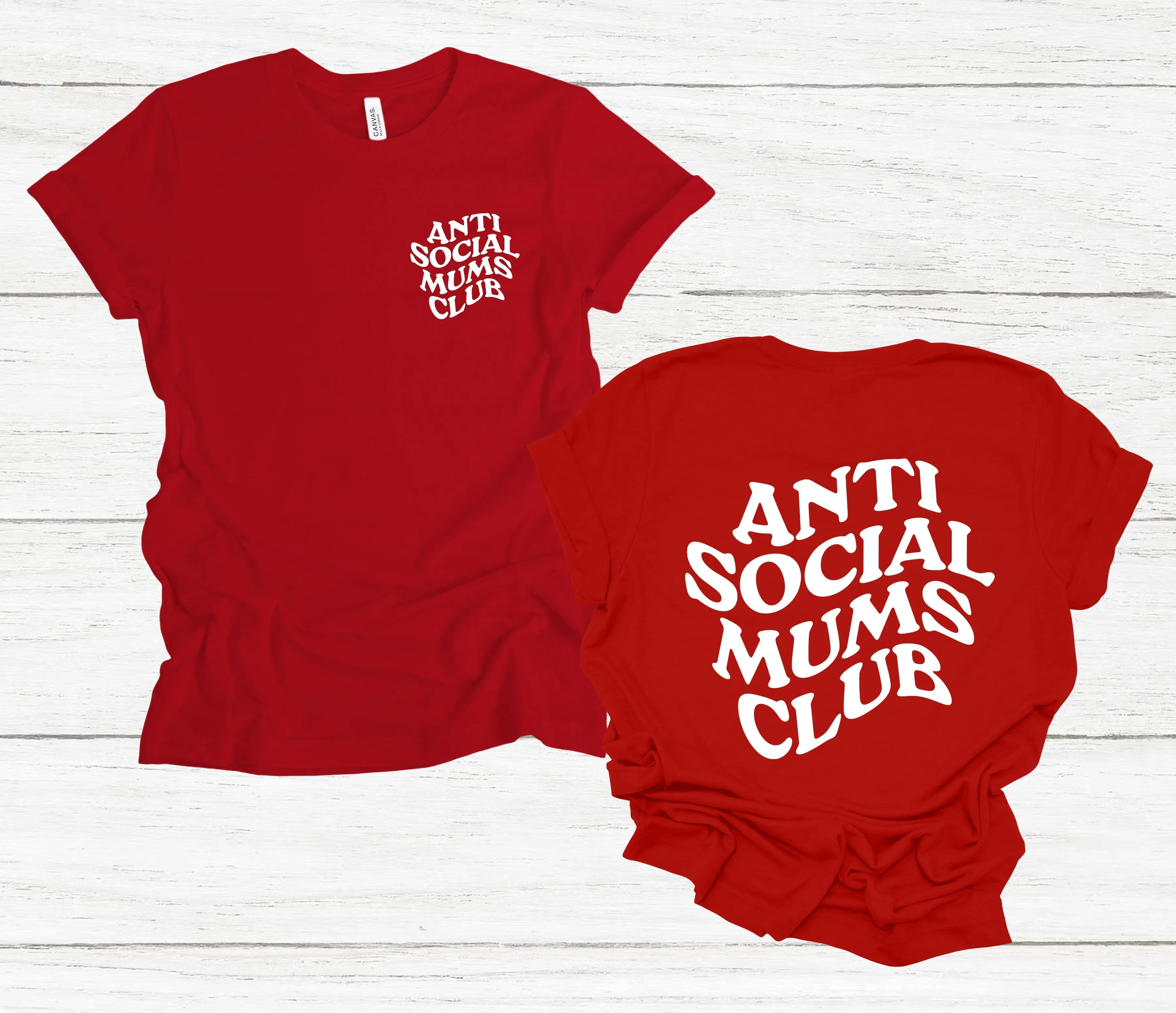 Anti Social Mums Club T-Shirt