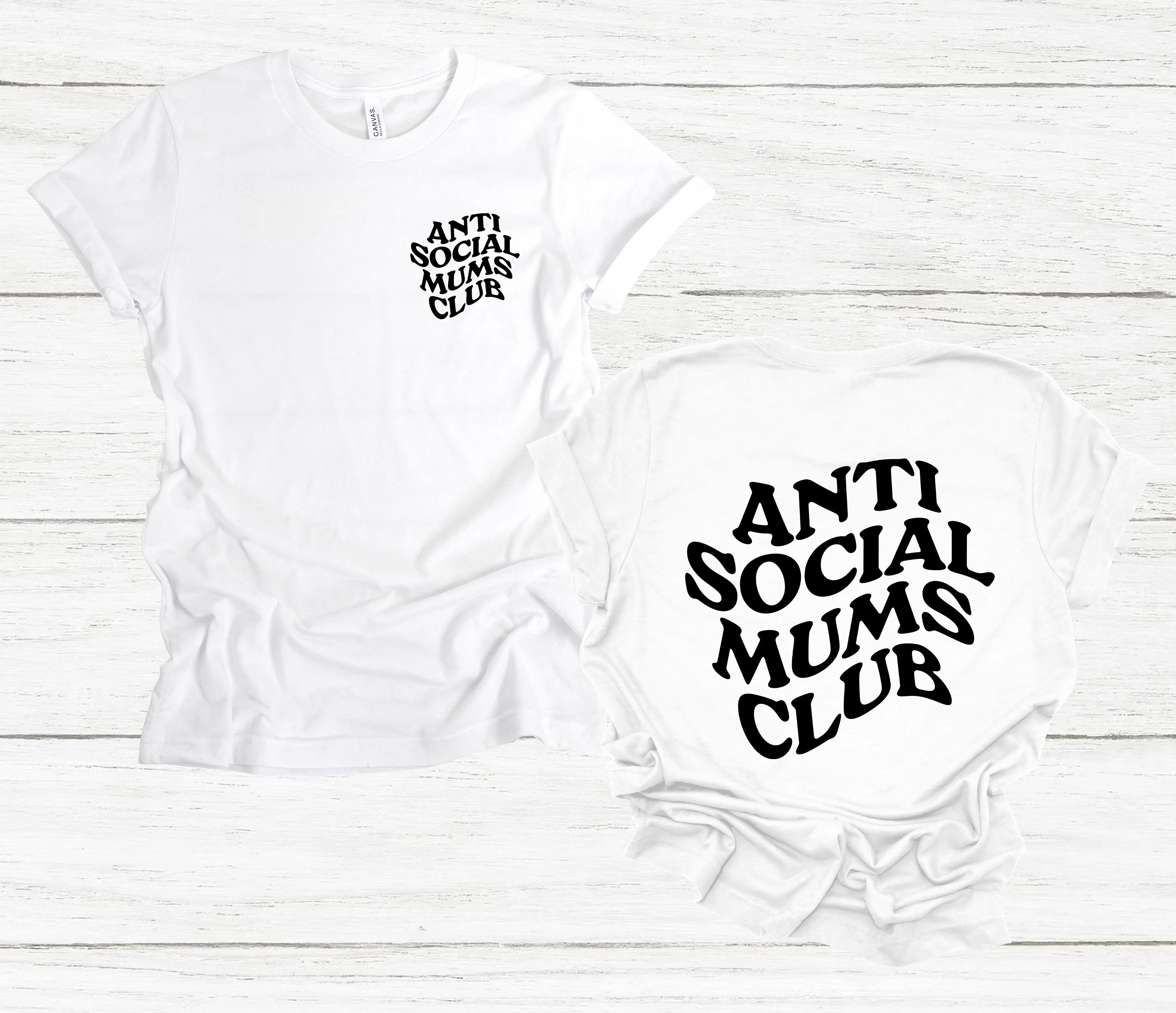 Anti Social Mums Club T-Shirt