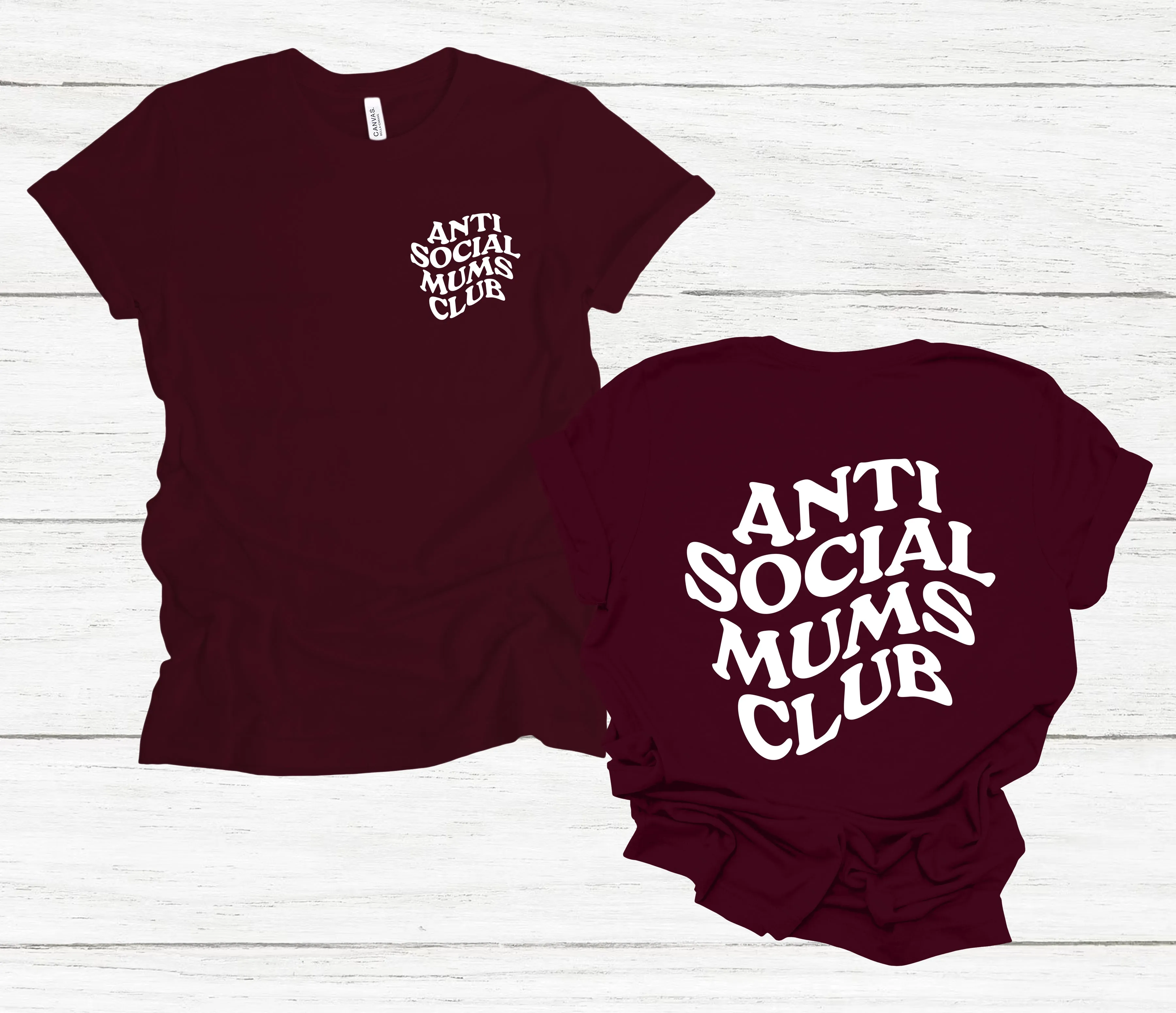 Anti Social Mums Club T-Shirt