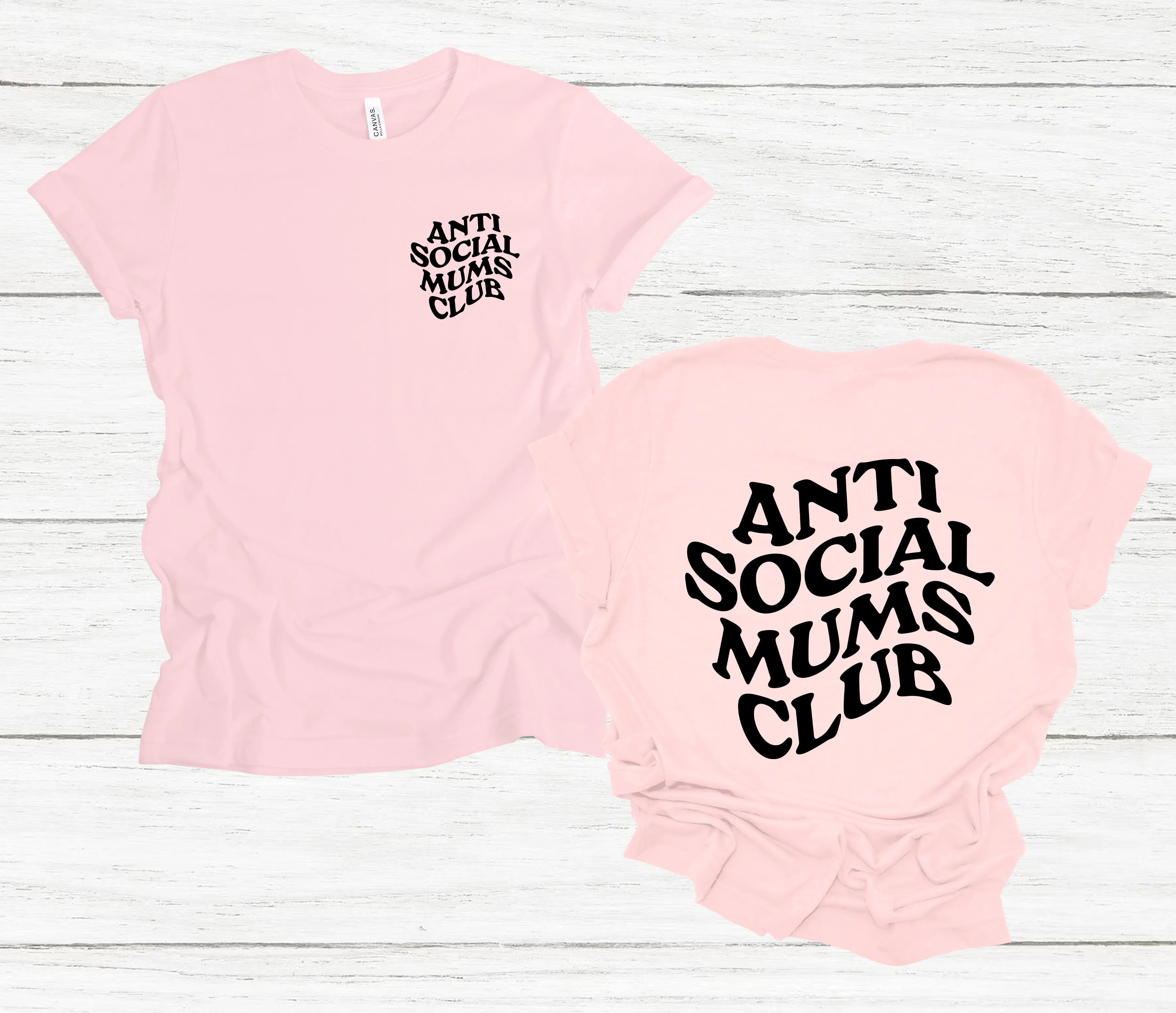 Anti Social Mums Club T-Shirt
