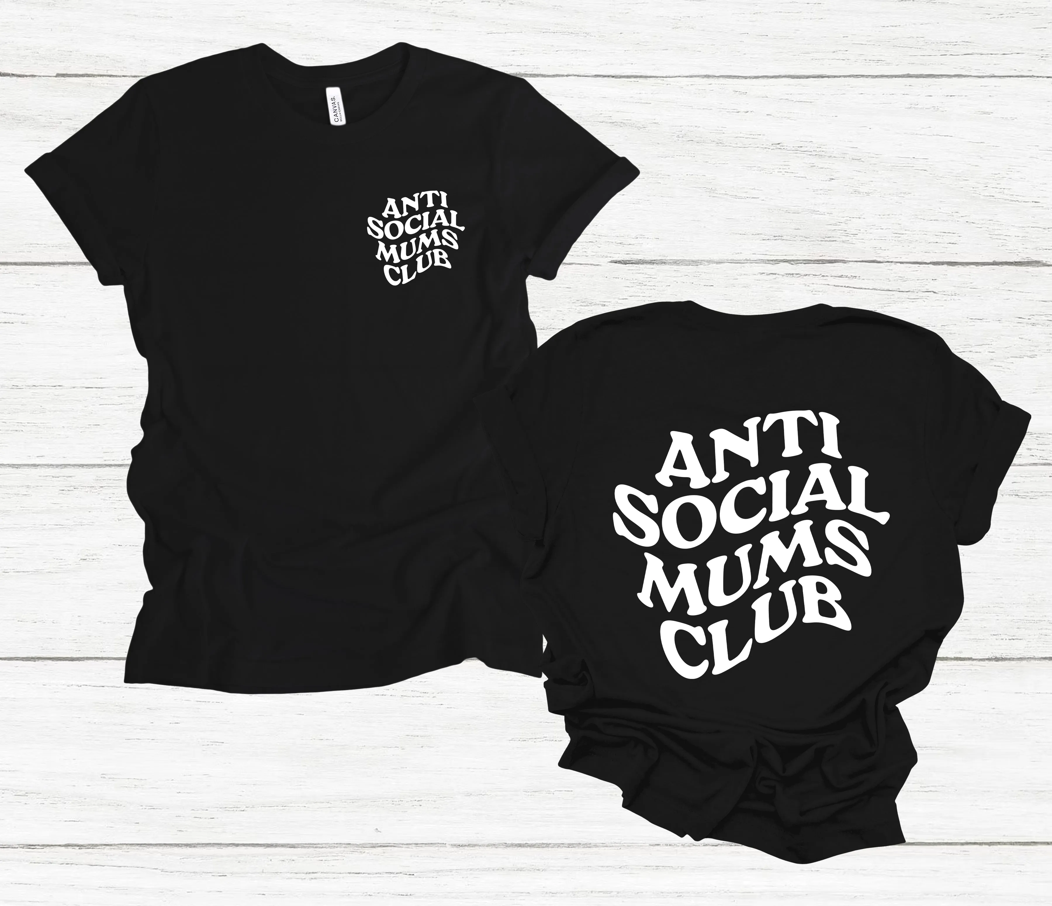 Anti Social Mums Club T-Shirt