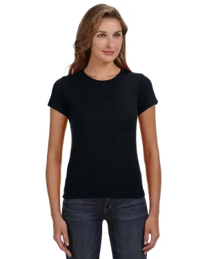 Anvil 1x1 Rib Scoop Neck T-Shirt