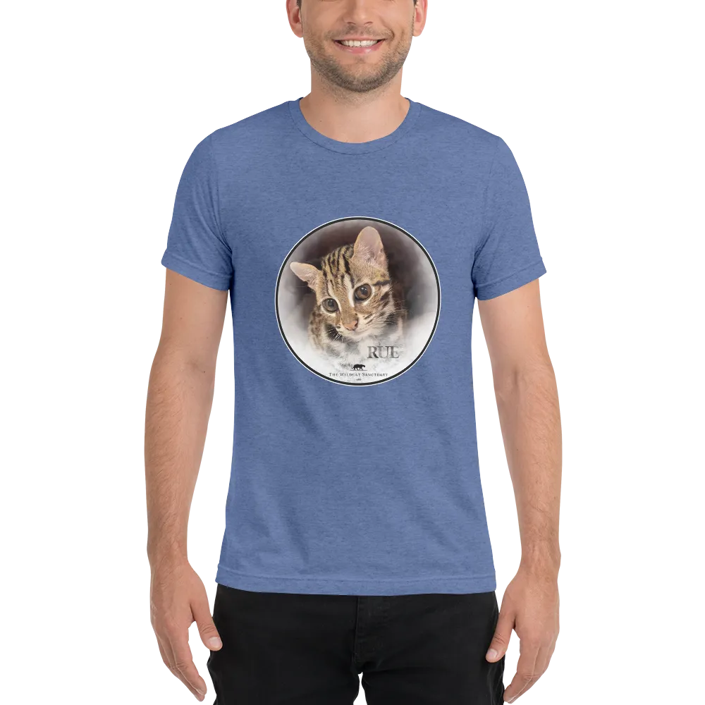 Asian Leopard Cat Rue Short Sleeve T-Shirt