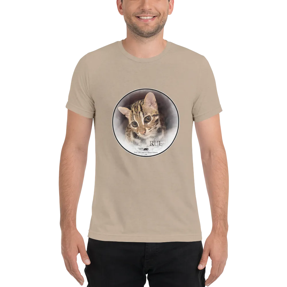 Asian Leopard Cat Rue Short Sleeve T-Shirt