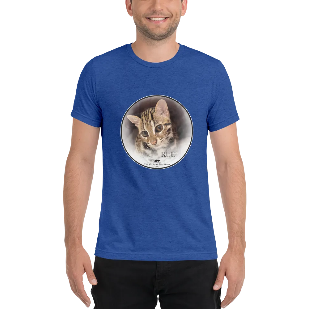 Asian Leopard Cat Rue Short Sleeve T-Shirt
