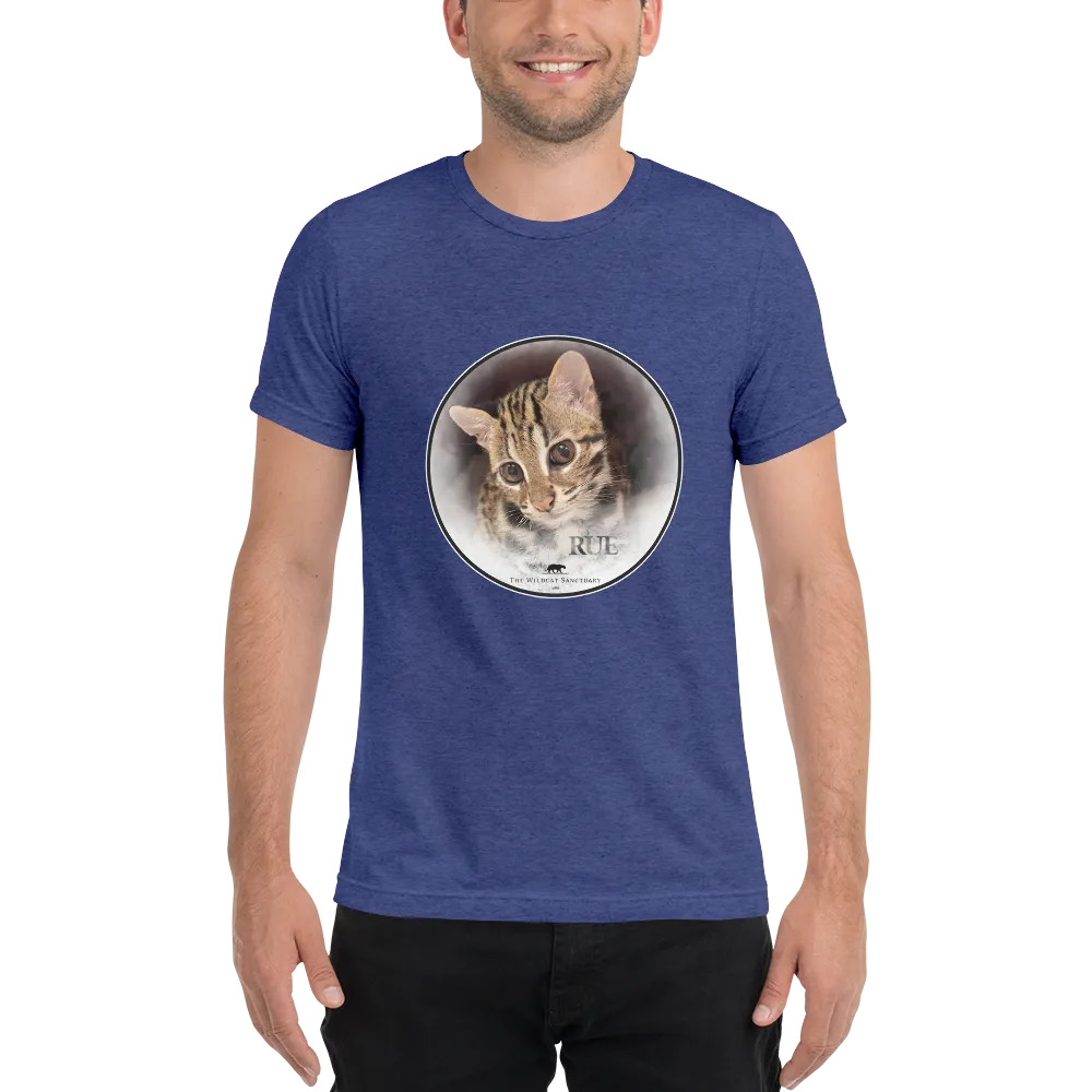 Asian Leopard Cat Rue Short Sleeve T-Shirt