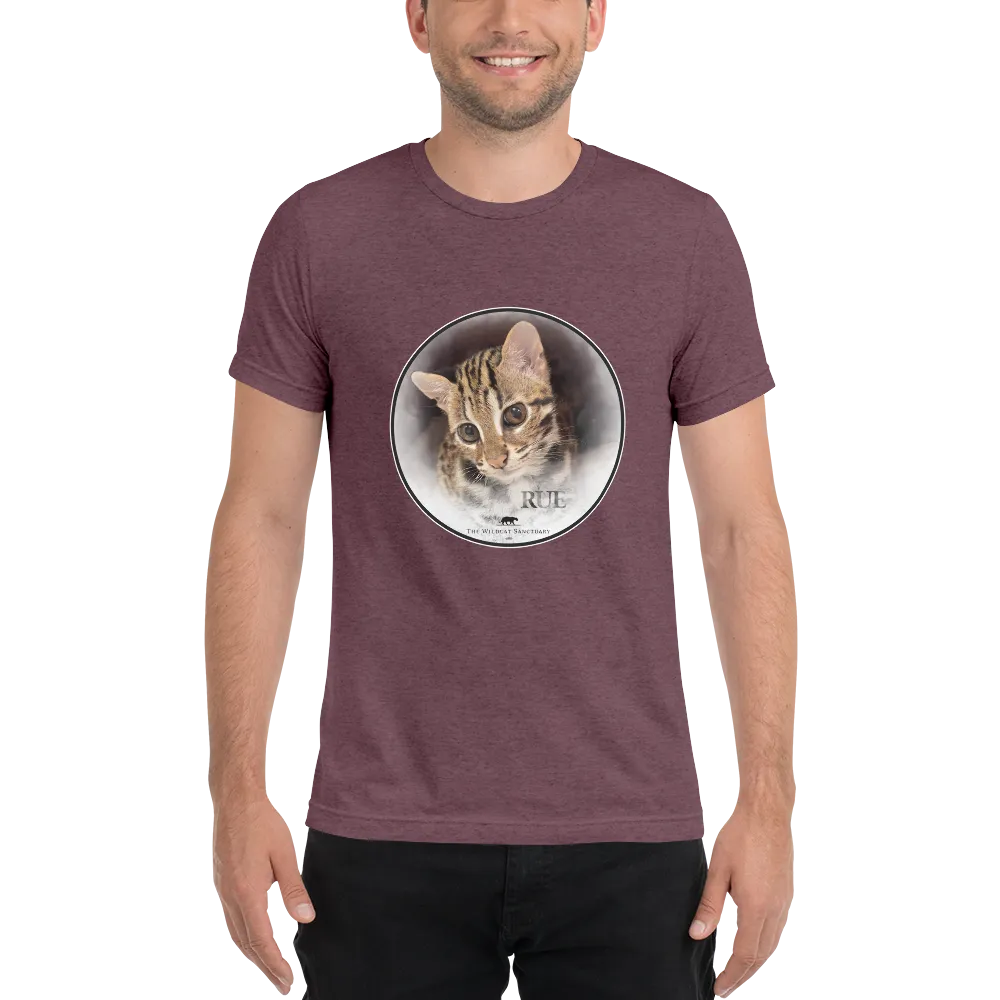 Asian Leopard Cat Rue Short Sleeve T-Shirt