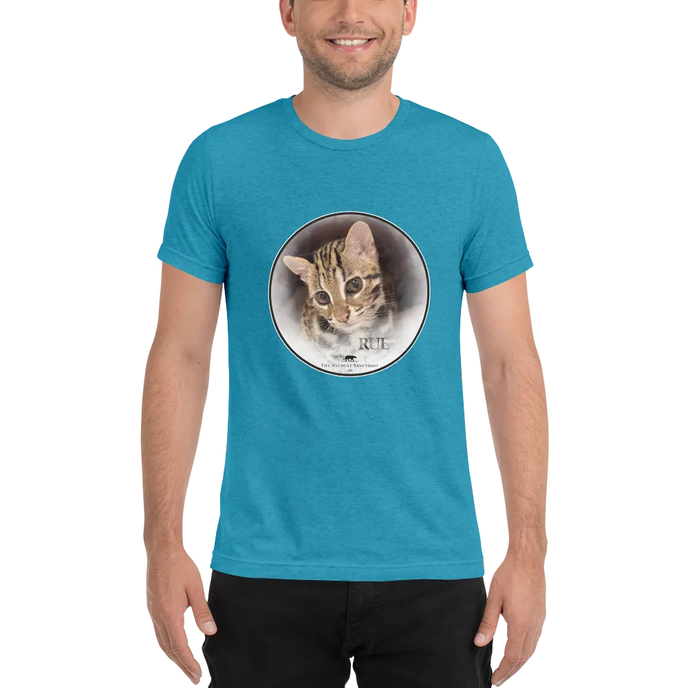 Asian Leopard Cat Rue Short Sleeve T-Shirt