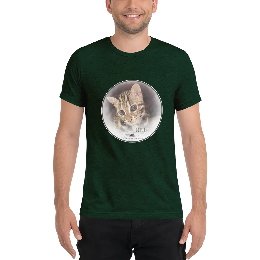 Asian Leopard Cat Rue Short Sleeve T-Shirt