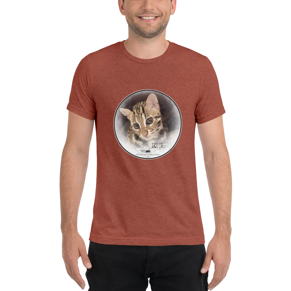 Asian Leopard Cat Rue Short Sleeve T-Shirt