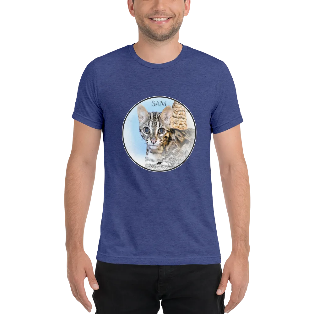 Asian Leopard Cat Sam Short Sleeve T-Shirt