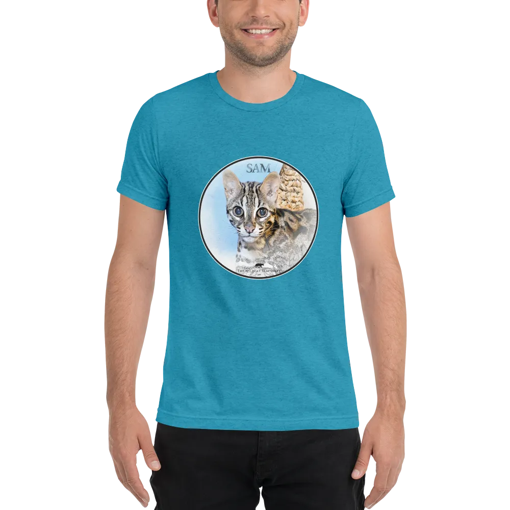 Asian Leopard Cat Sam Short Sleeve T-Shirt