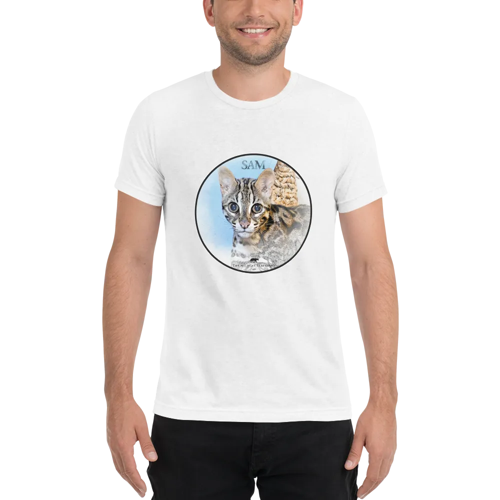 Asian Leopard Cat Sam Short Sleeve T-Shirt