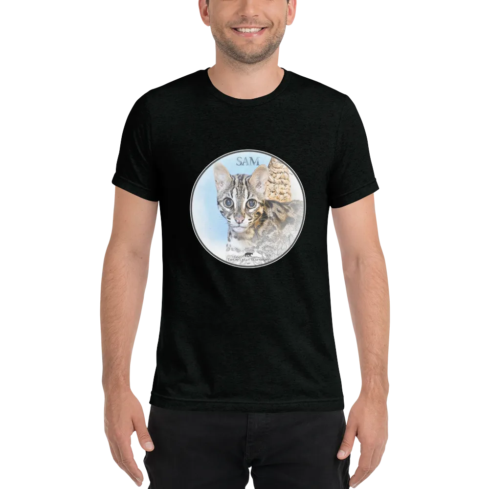 Asian Leopard Cat Sam Short Sleeve T-Shirt