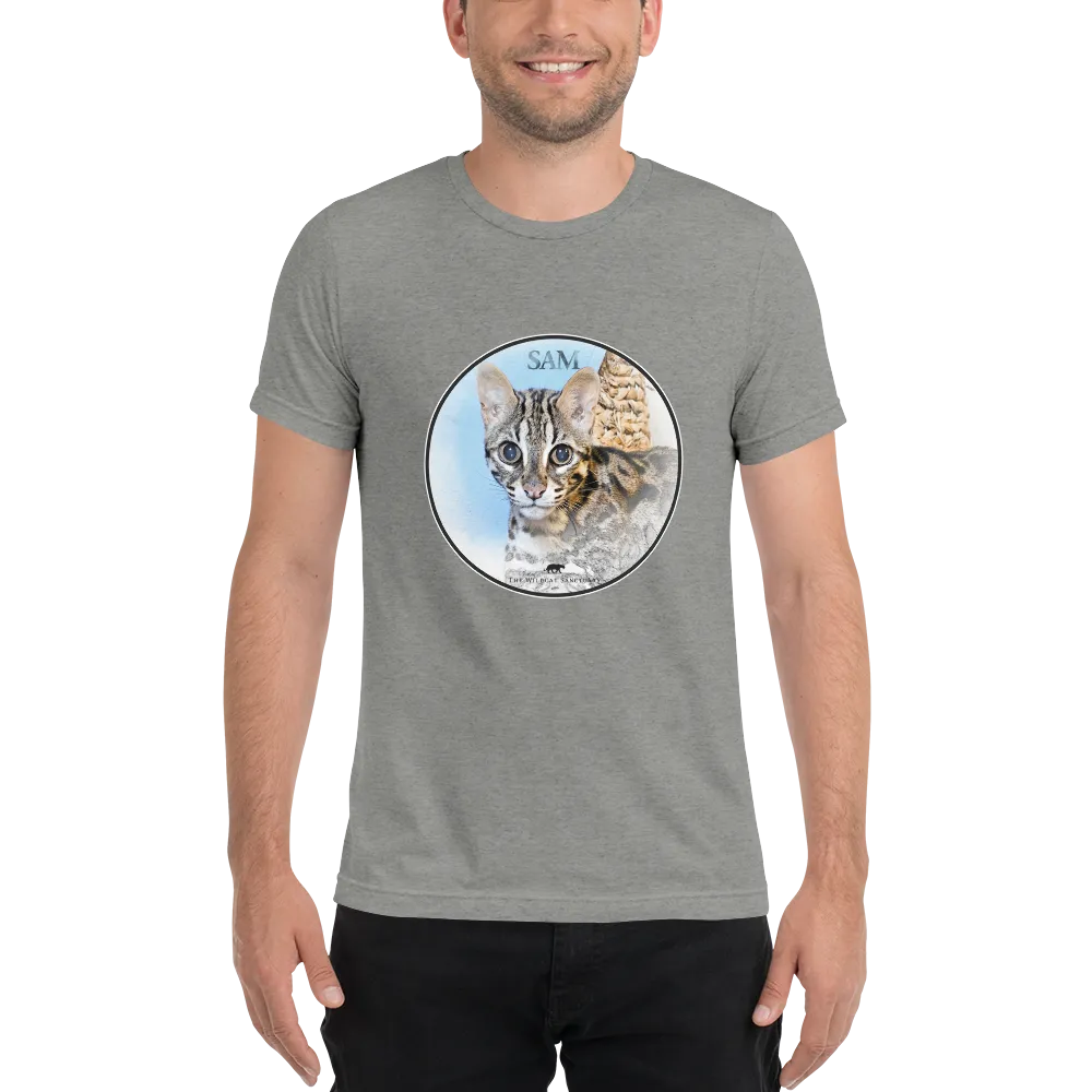 Asian Leopard Cat Sam Short Sleeve T-Shirt