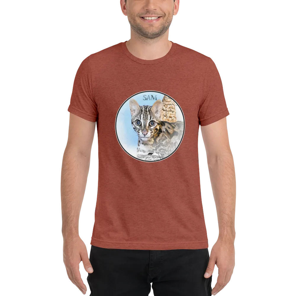 Asian Leopard Cat Sam Short Sleeve T-Shirt