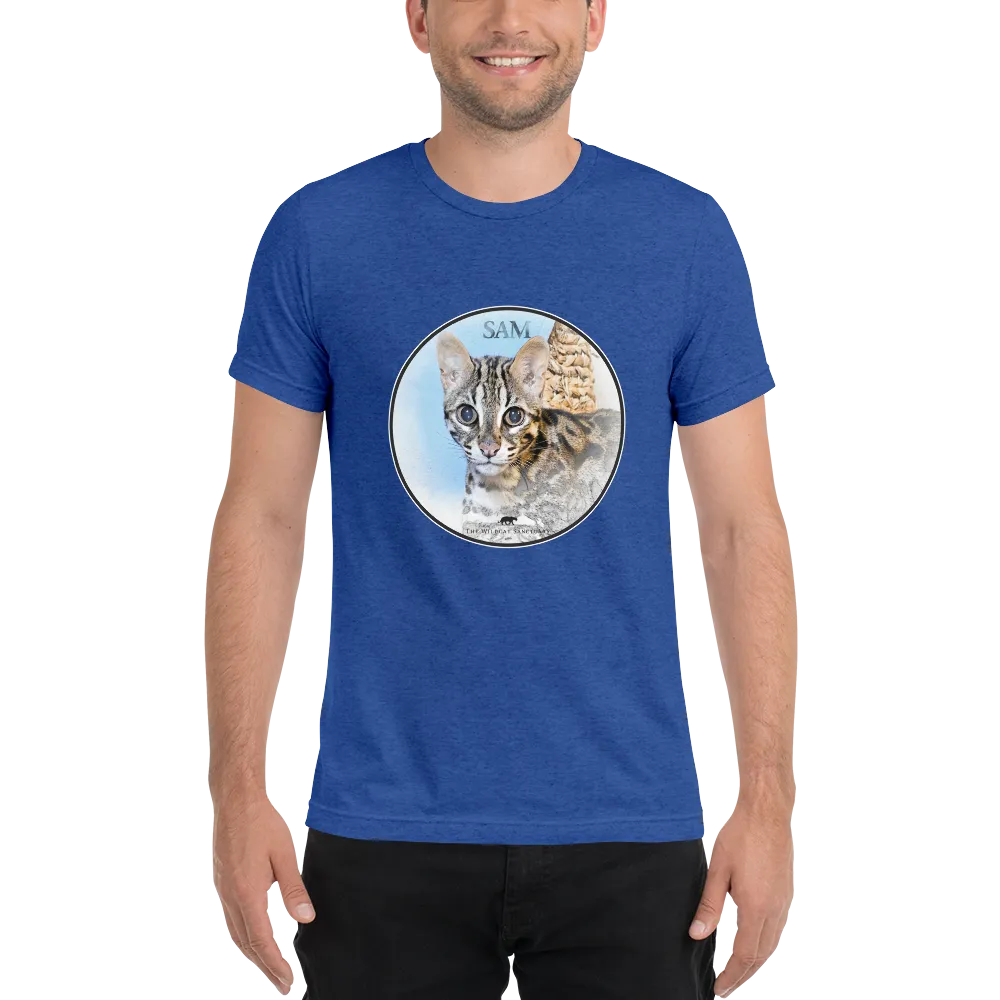 Asian Leopard Cat Sam Short Sleeve T-Shirt