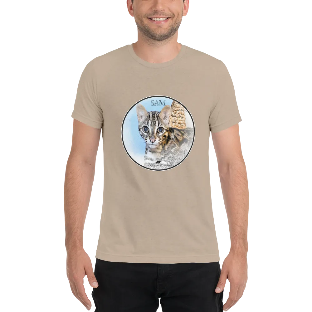 Asian Leopard Cat Sam Short Sleeve T-Shirt
