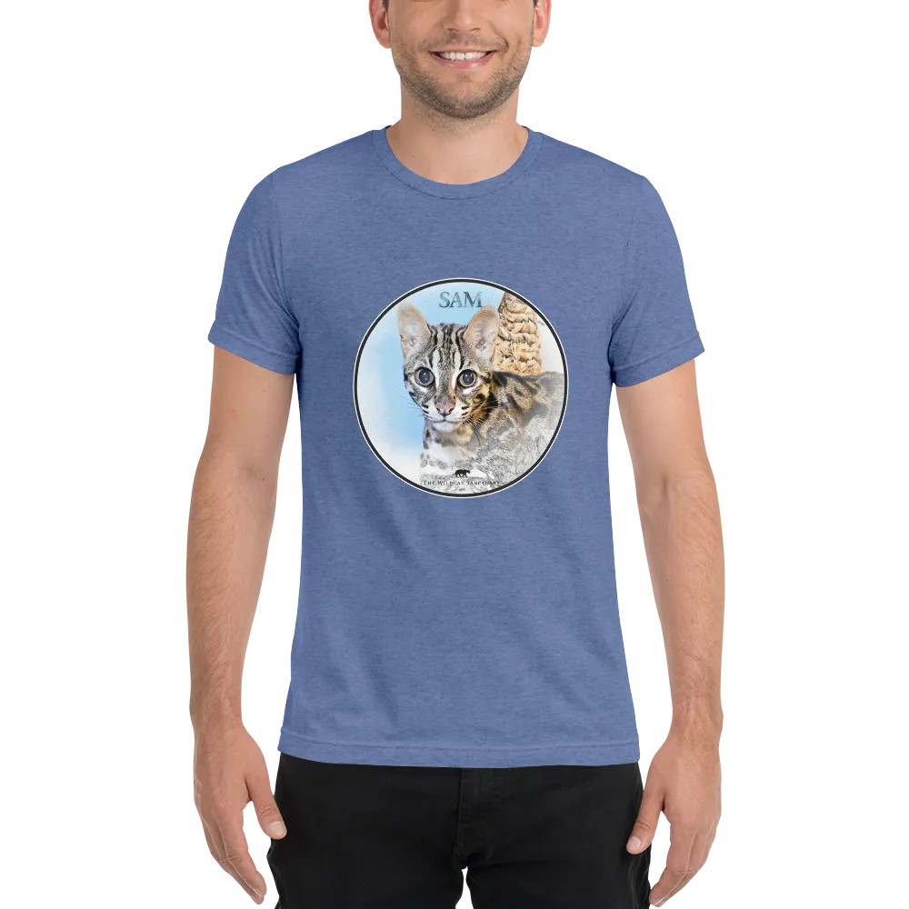 Asian Leopard Cat Sam Short Sleeve T-Shirt