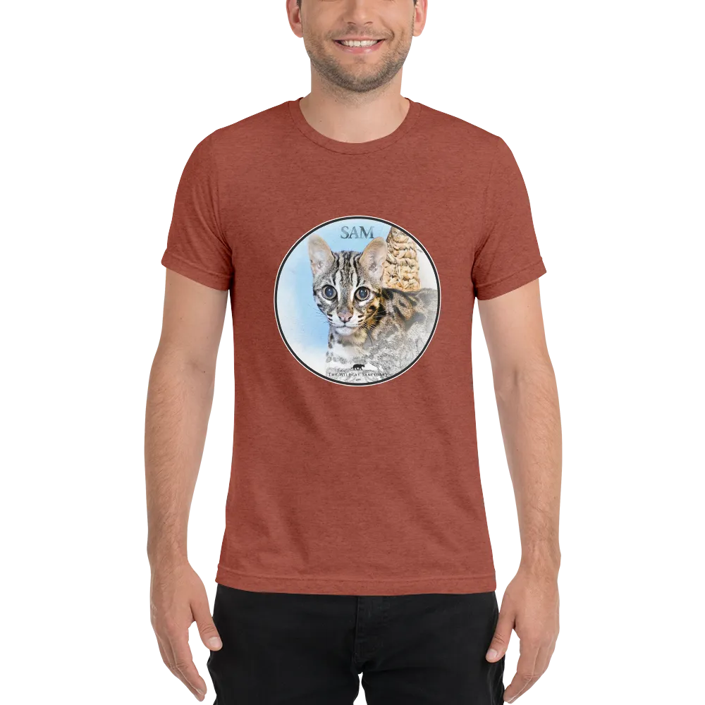 Asian Leopard Cat Sam Short Sleeve T-Shirt
