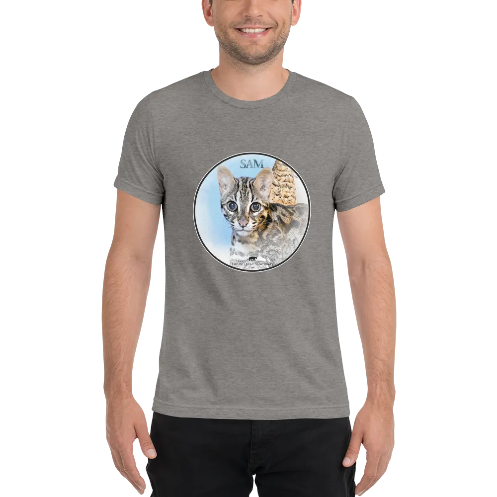Asian Leopard Cat Sam Short Sleeve T-Shirt