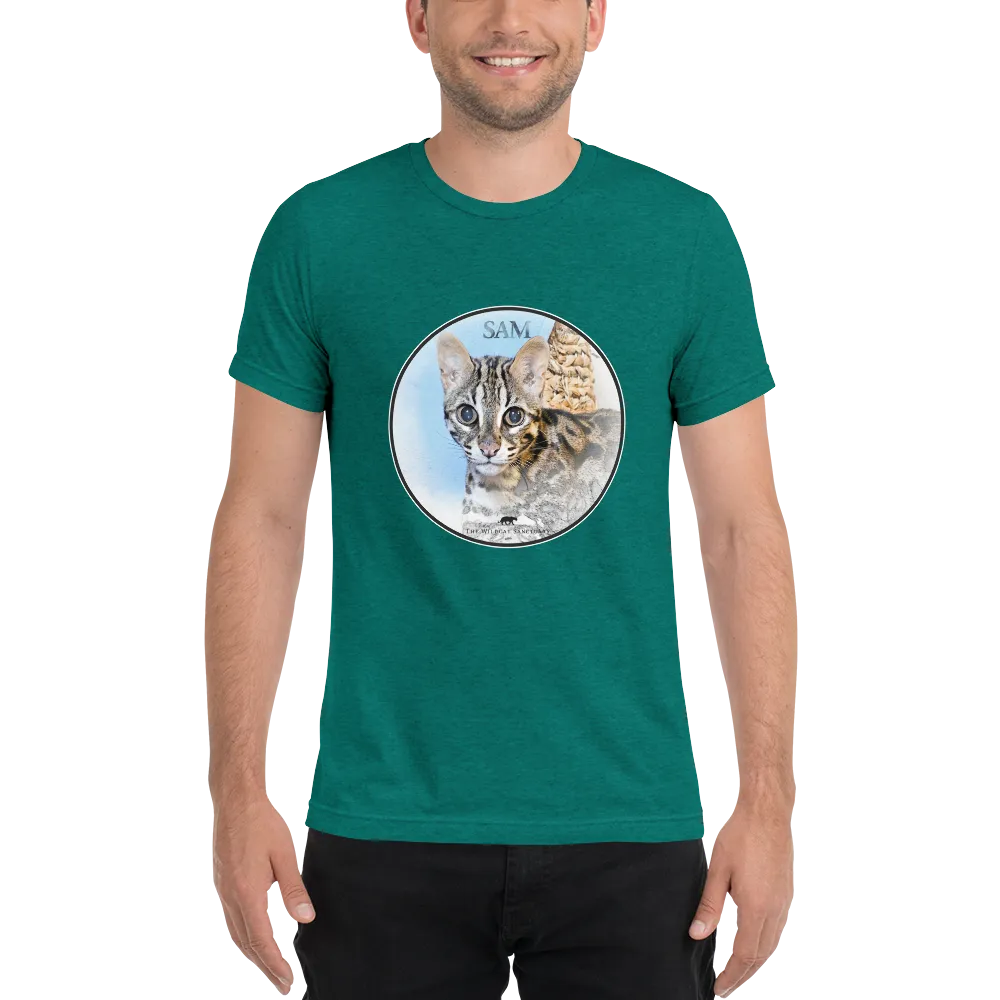 Asian Leopard Cat Sam Short Sleeve T-Shirt