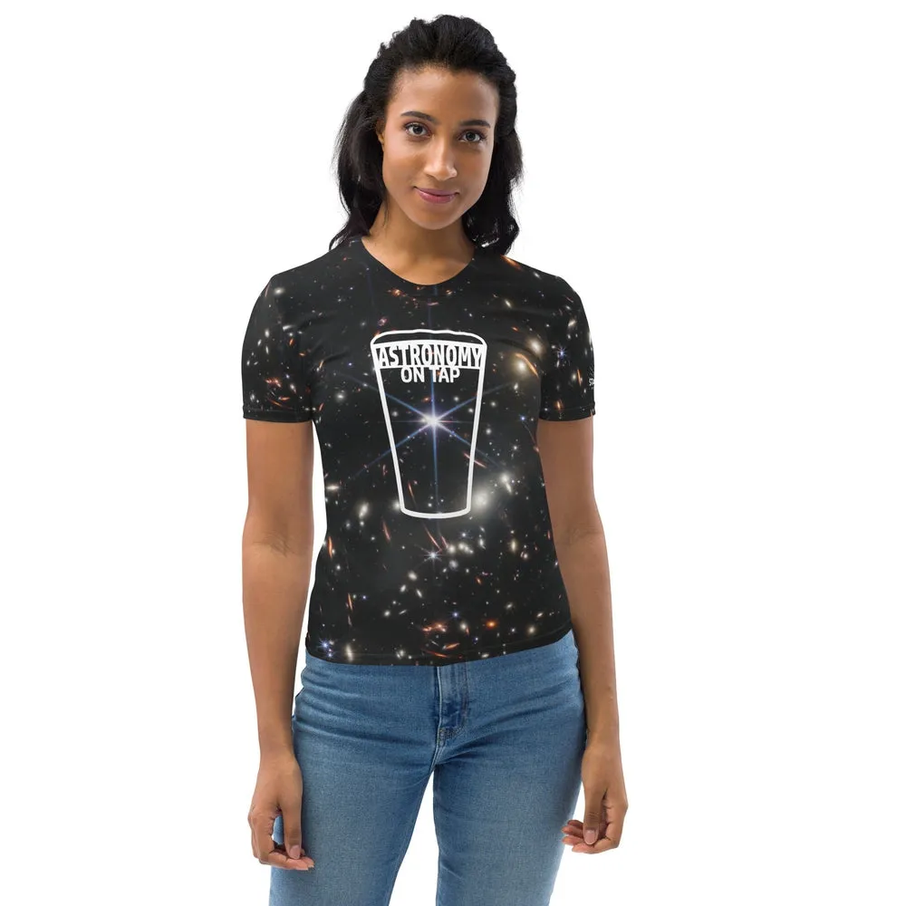 Astronomy on Tap JWST SMACS 0723 Fitted T-Shirt