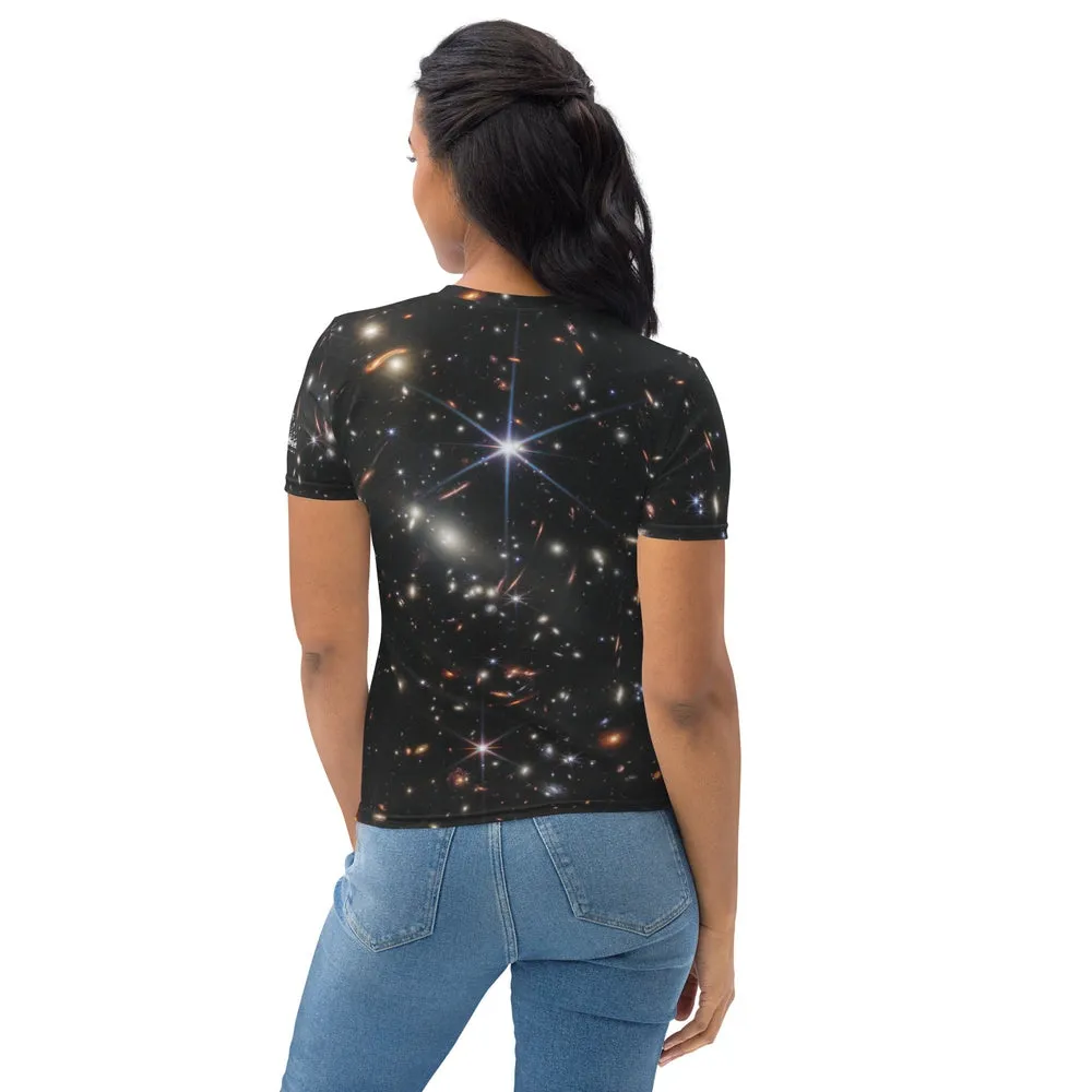 Astronomy on Tap JWST SMACS 0723 Fitted T-Shirt