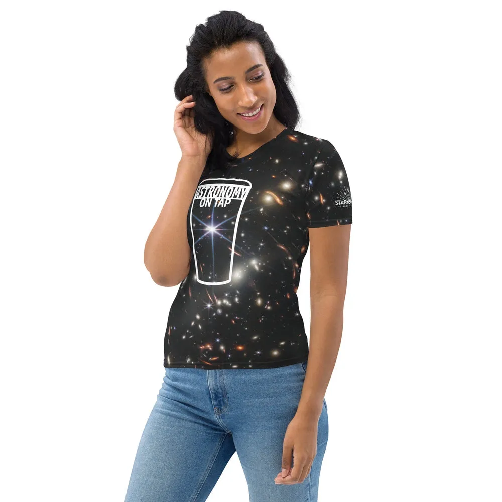 Astronomy on Tap JWST SMACS 0723 Fitted T-Shirt