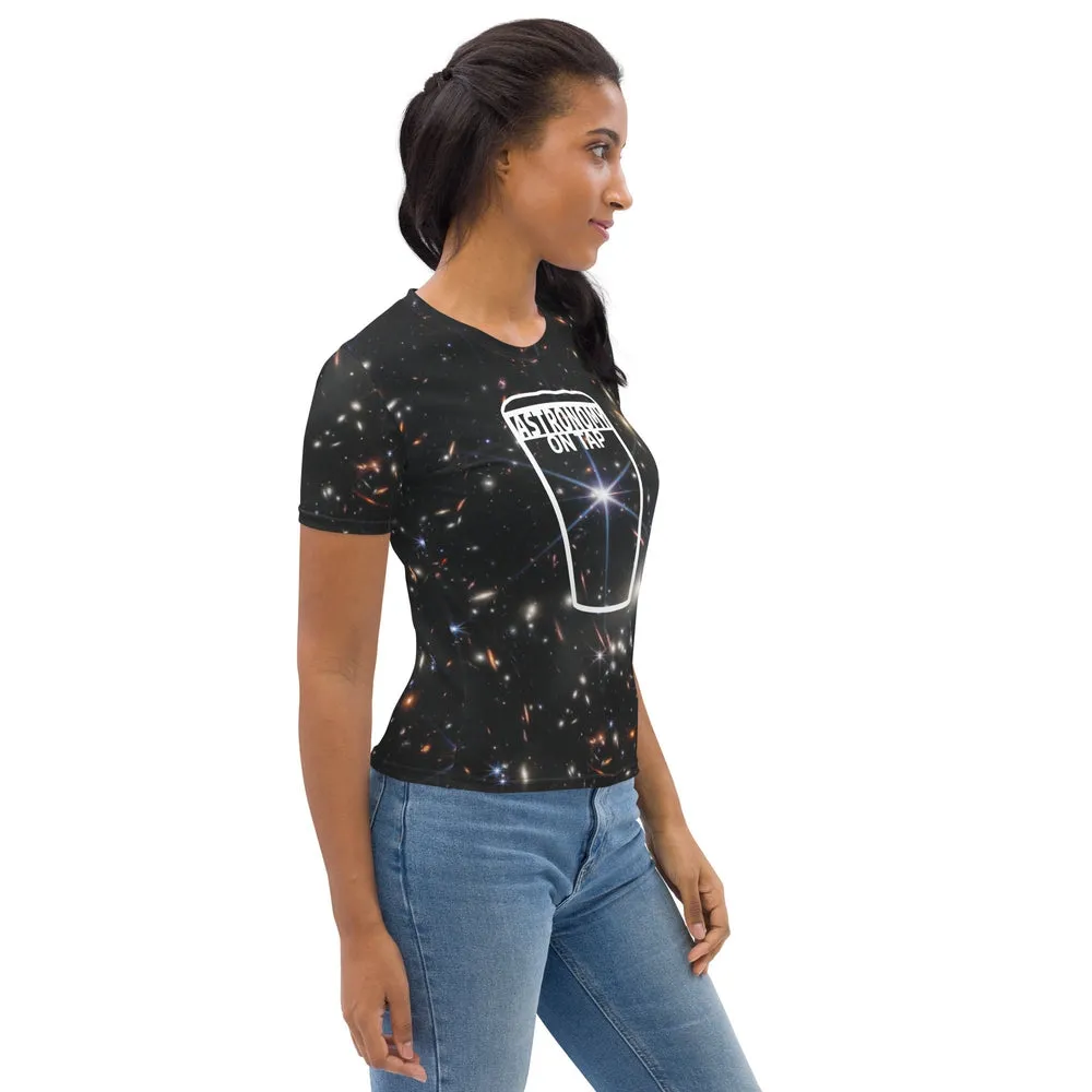 Astronomy on Tap JWST SMACS 0723 Fitted T-Shirt