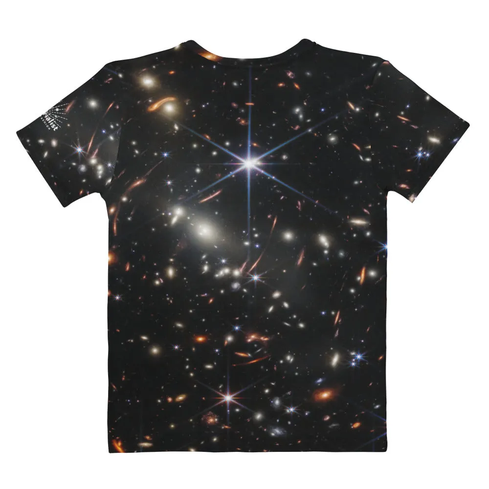 Astronomy on Tap JWST SMACS 0723 Fitted T-Shirt