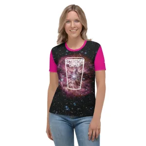 Astronomy on Tap "Carly" JWST WR 124 Fitted T-Shirt