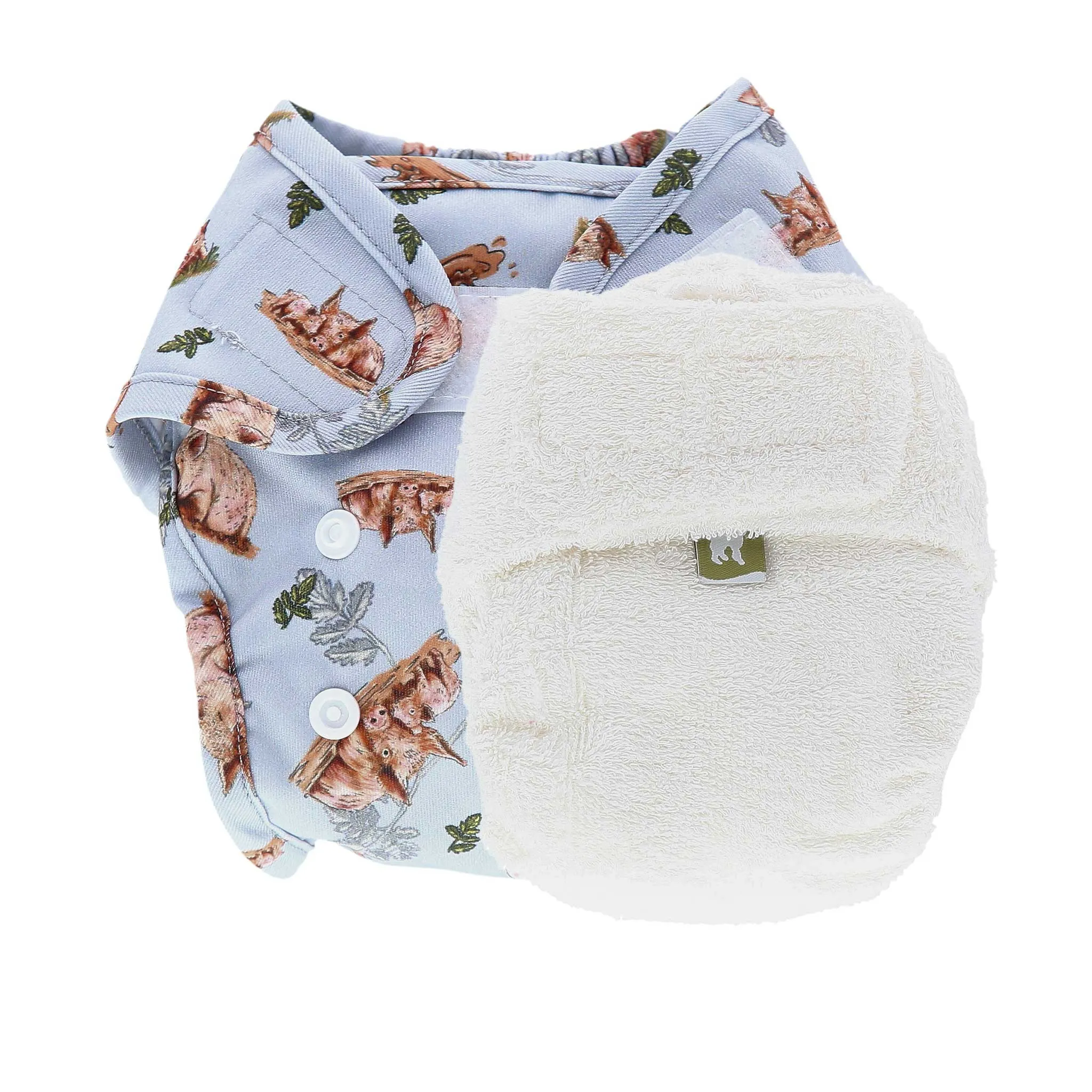 Bamboo Fitted Nappy and Wrap Trial Bundle