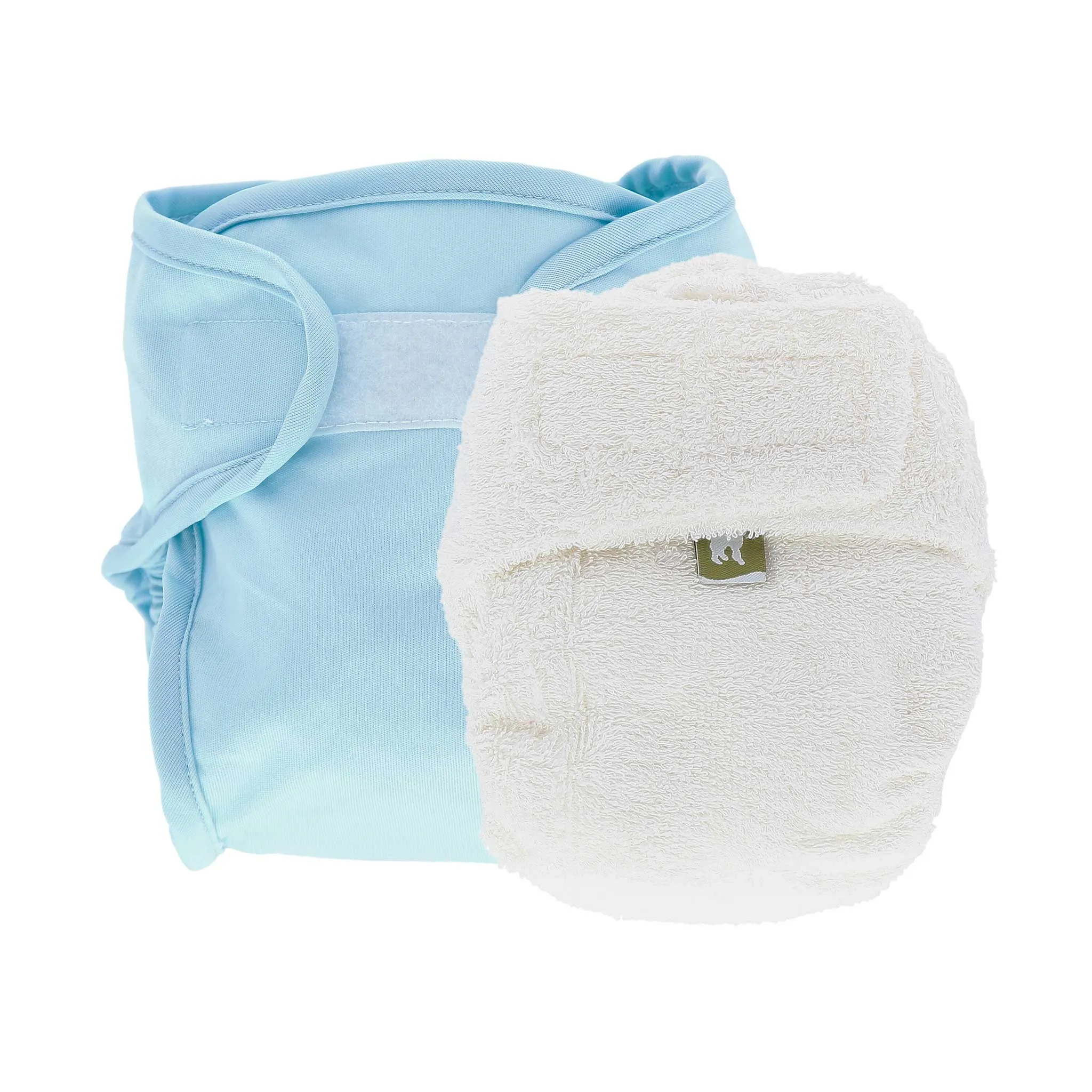 Bamboo Fitted Nappy and Wrap Trial Bundle