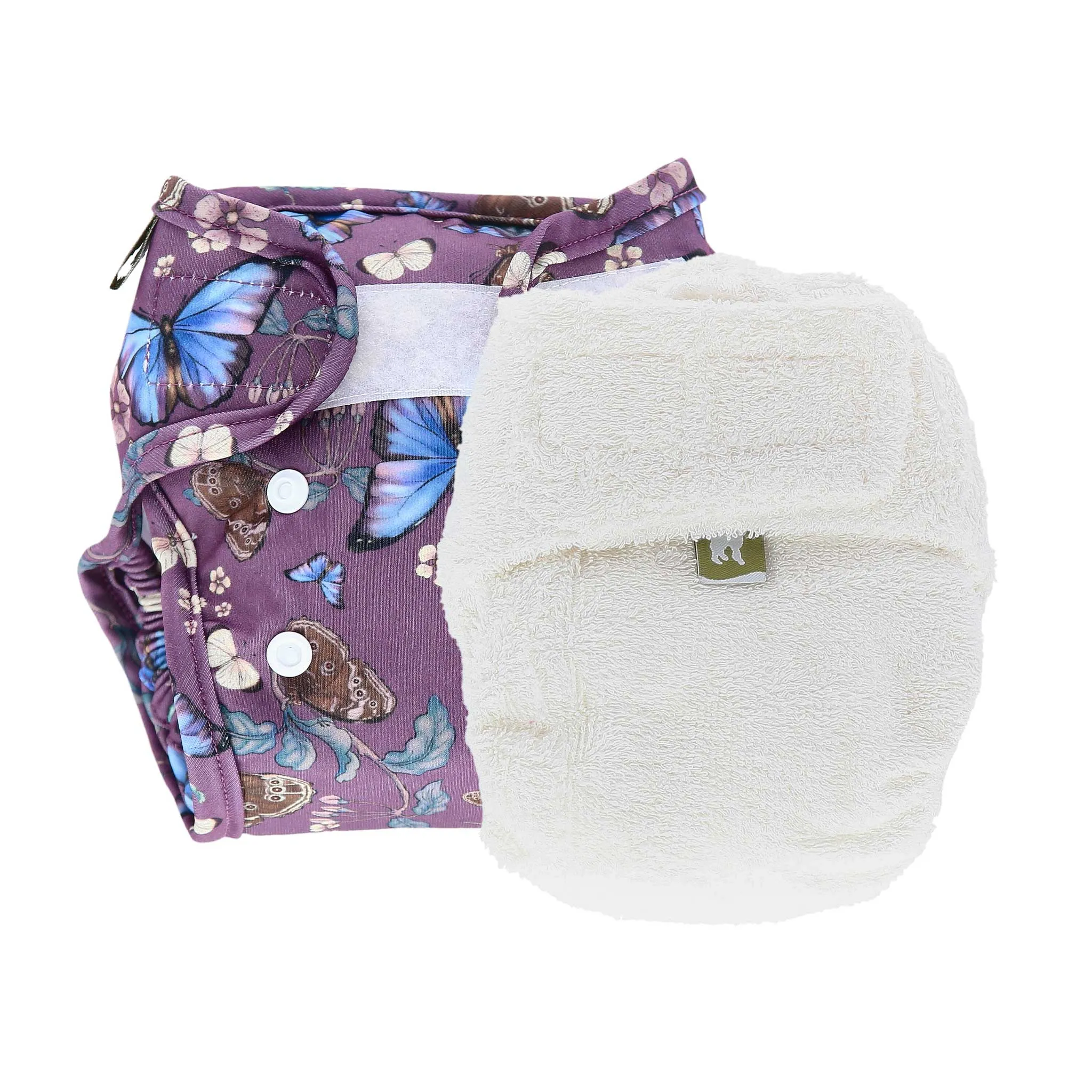 Bamboo Fitted Nappy and Wrap Trial Bundle