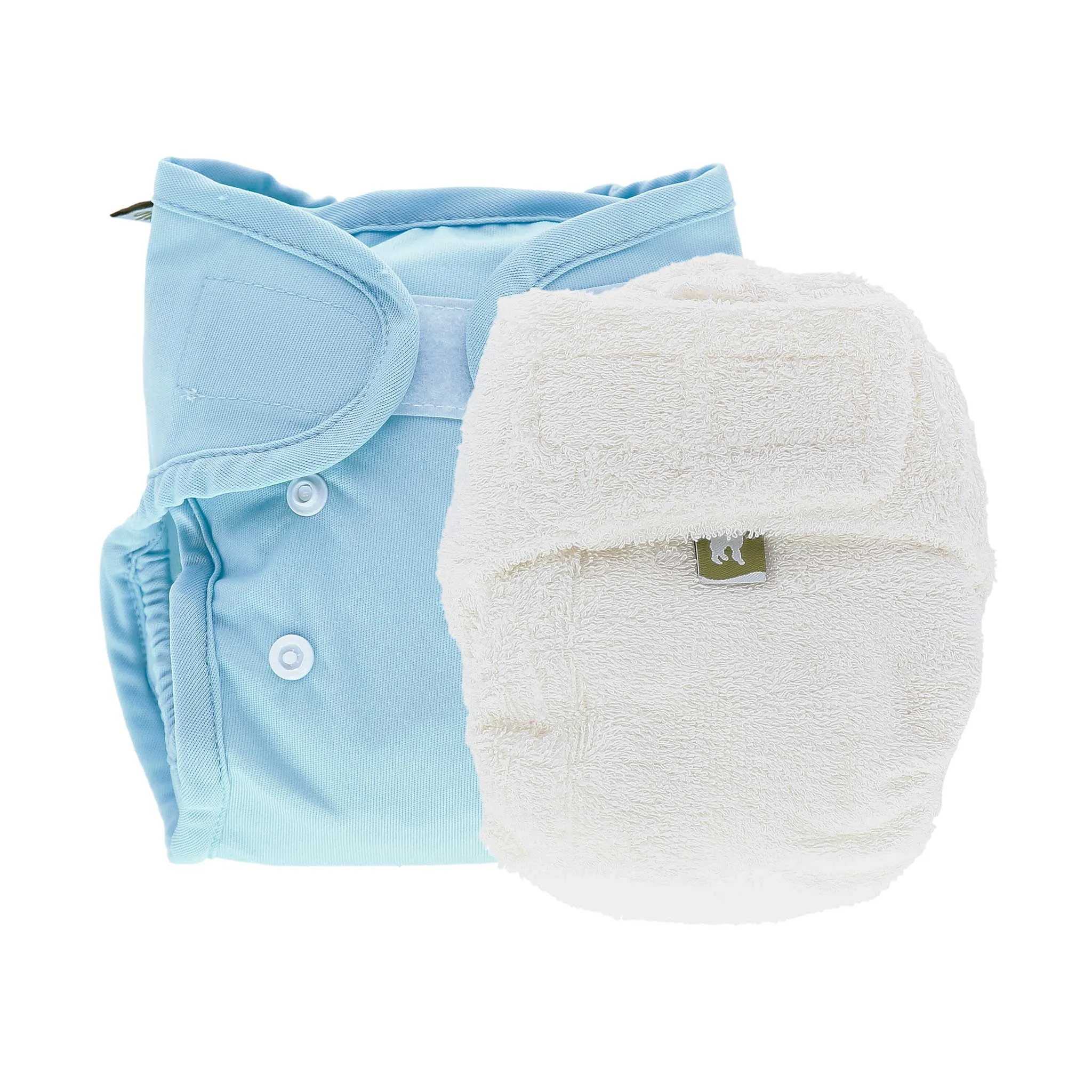 Bamboo Fitted Nappy and Wrap Trial Bundle