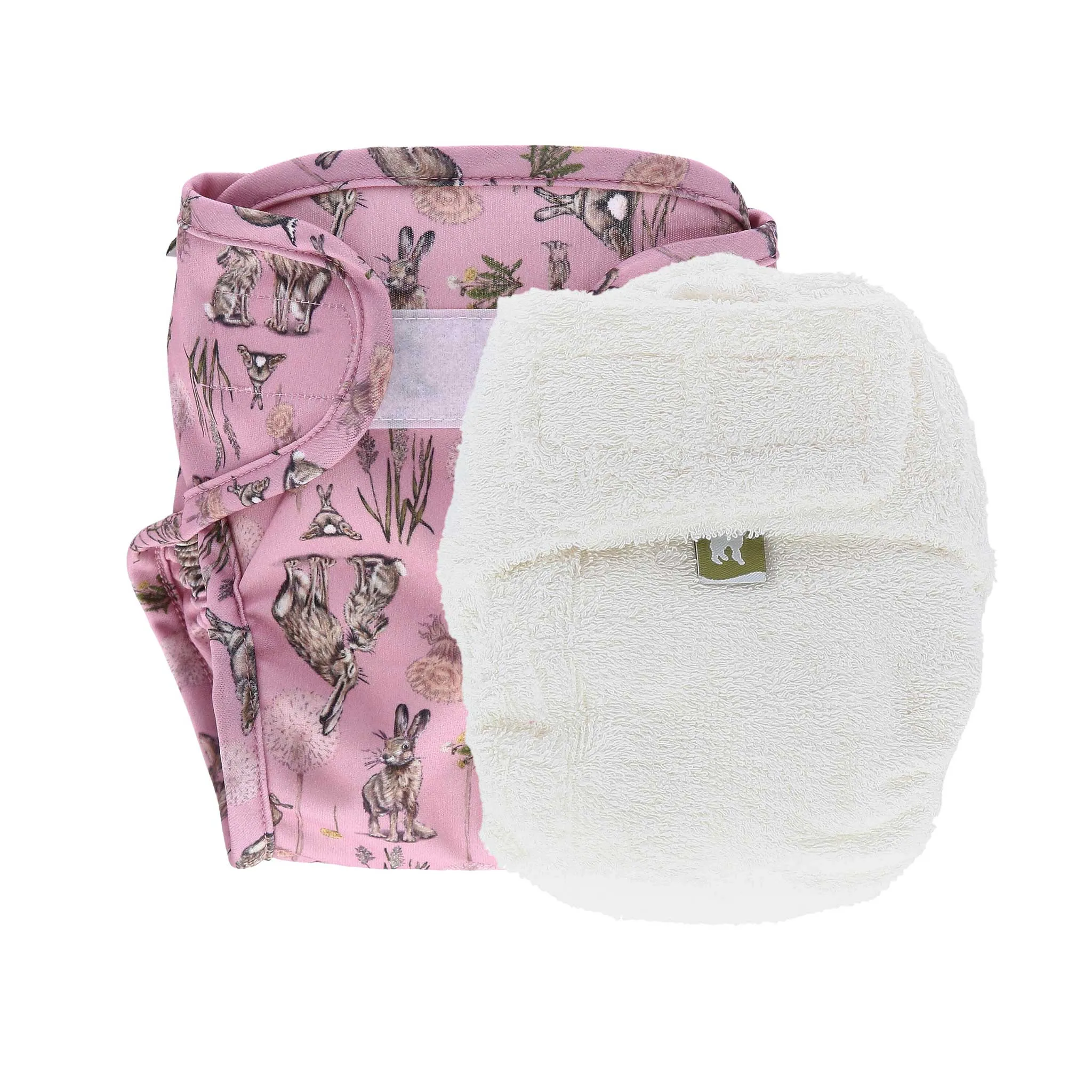 Bamboo Fitted Nappy and Wrap Trial Bundle