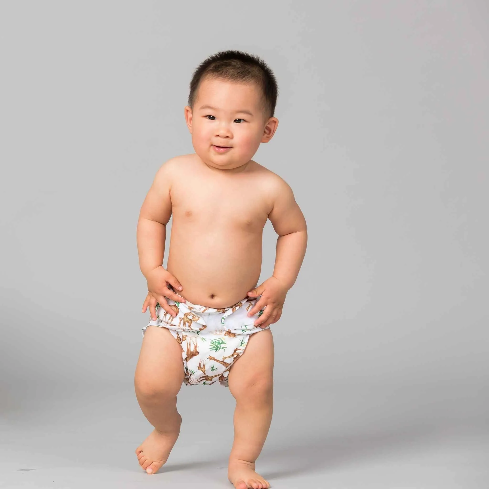 Bamboo Fitted Nappy and Wrap Trial Bundle