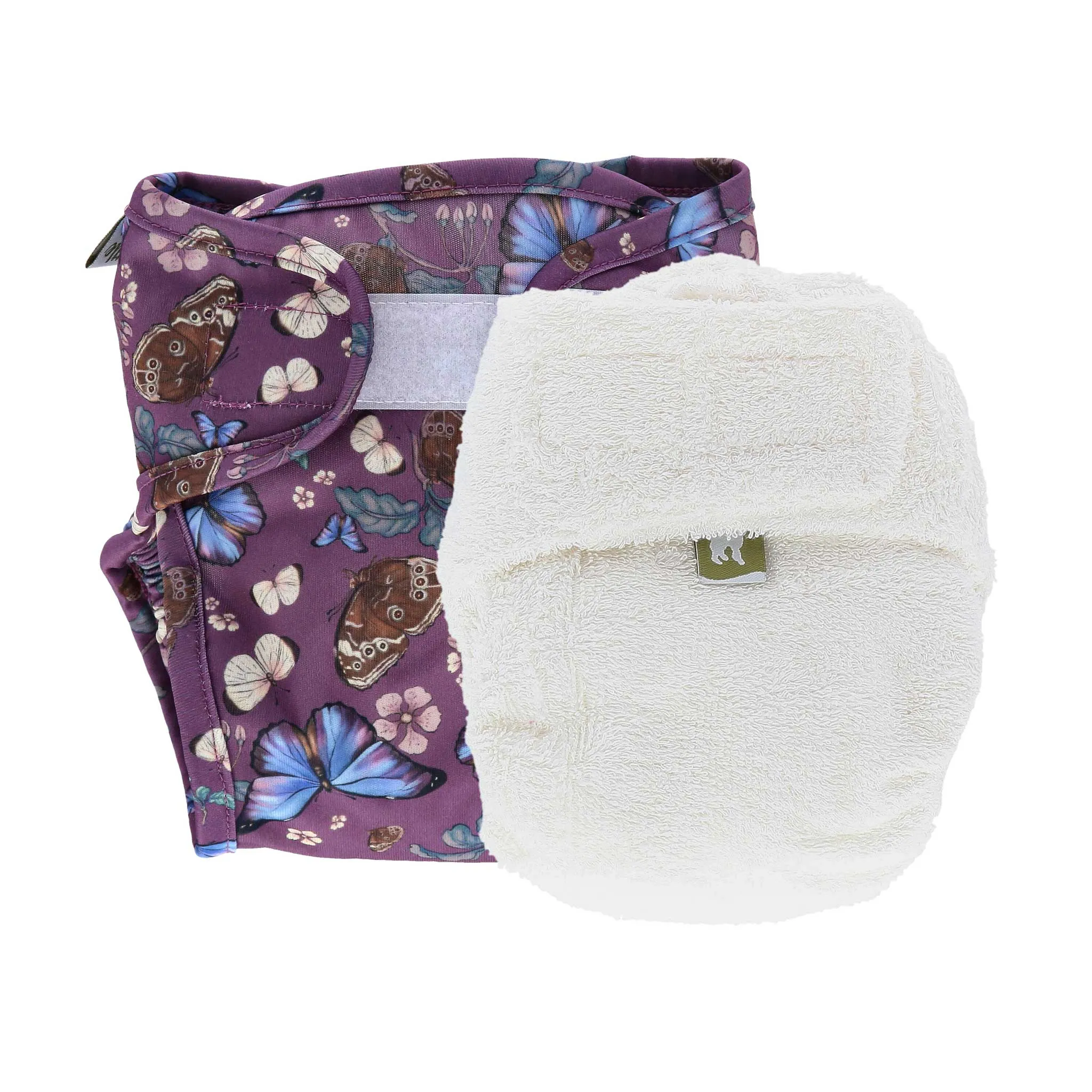 Bamboo Fitted Nappy and Wrap Trial Bundle