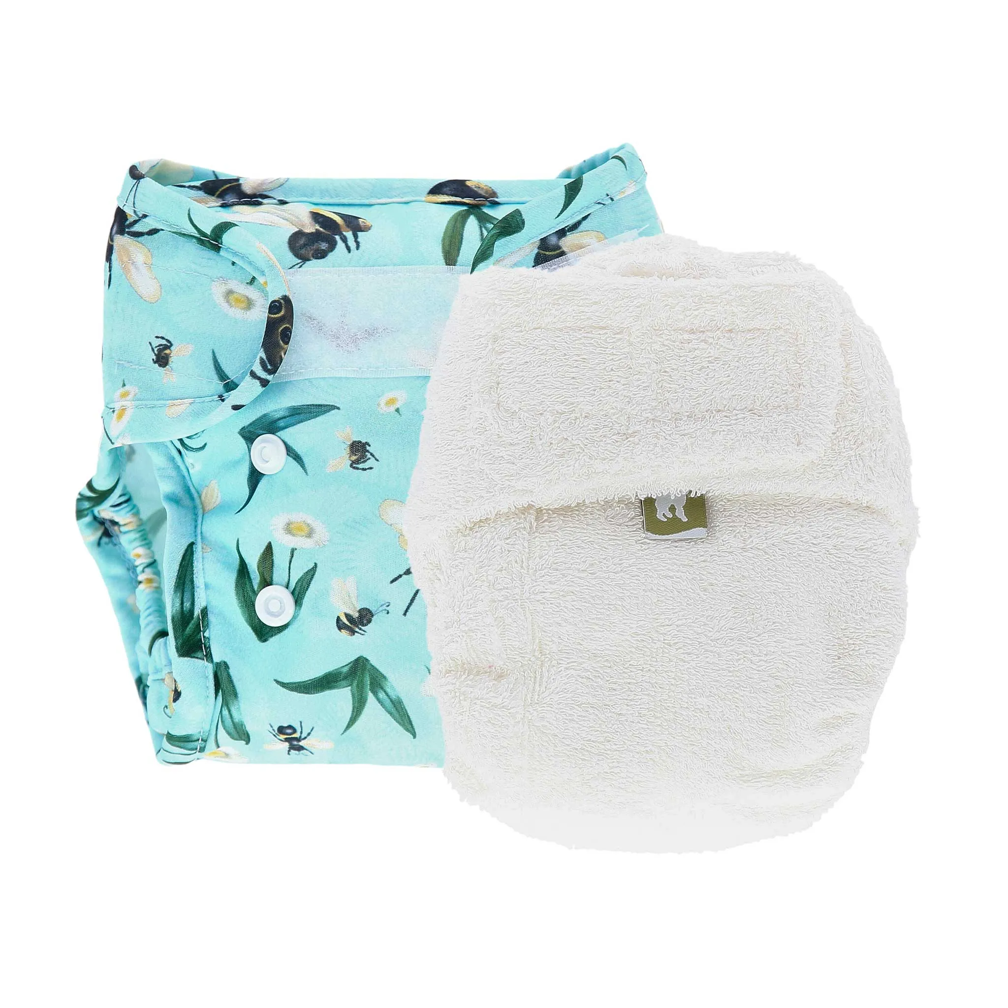 Bamboo Fitted Nappy and Wrap Trial Bundle