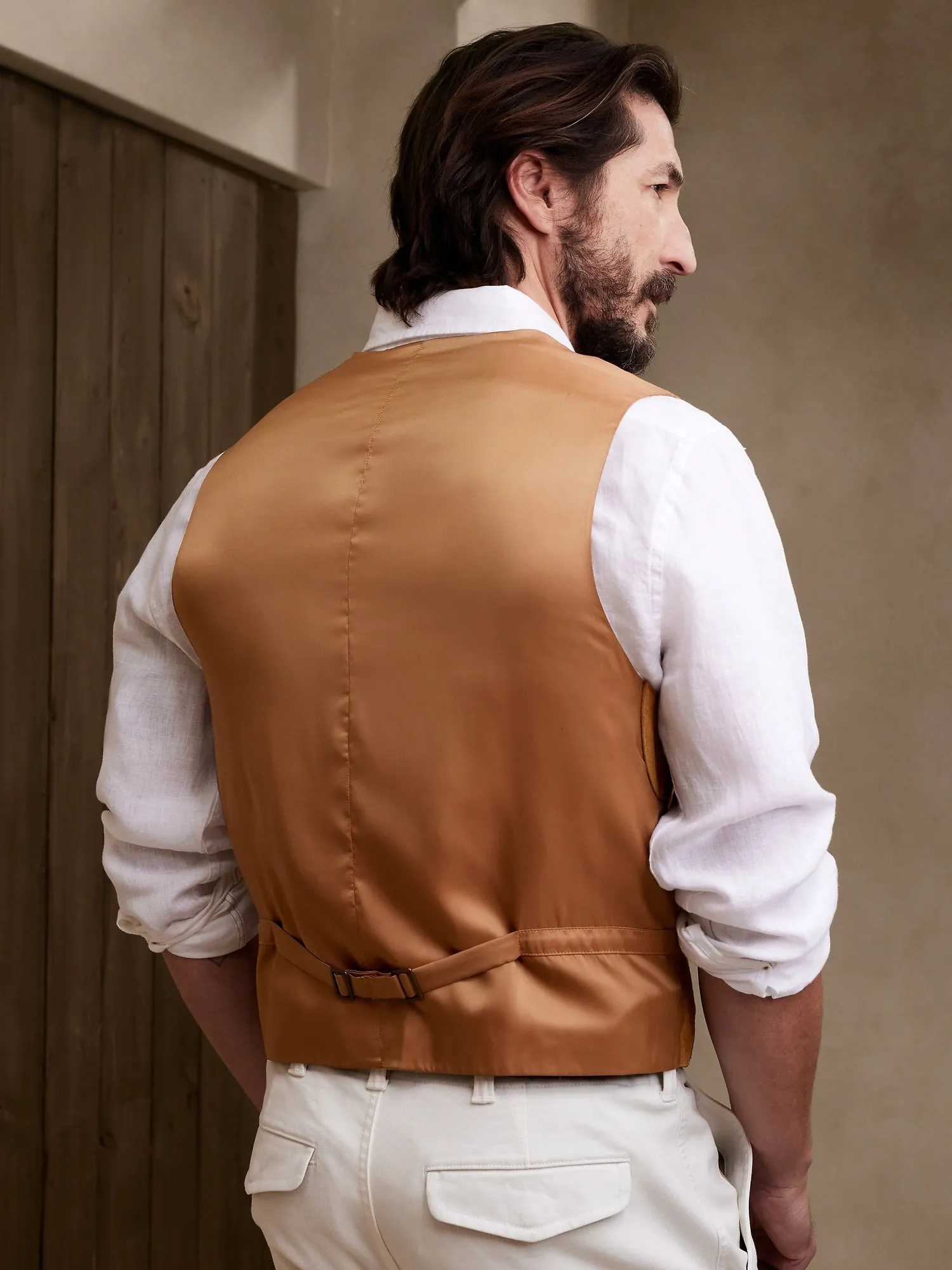 Banana Republic Archives Suede Vest