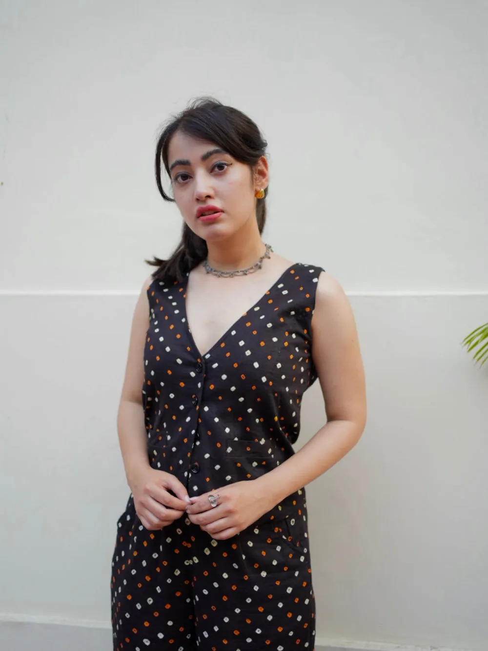Bandhani Waistcoat