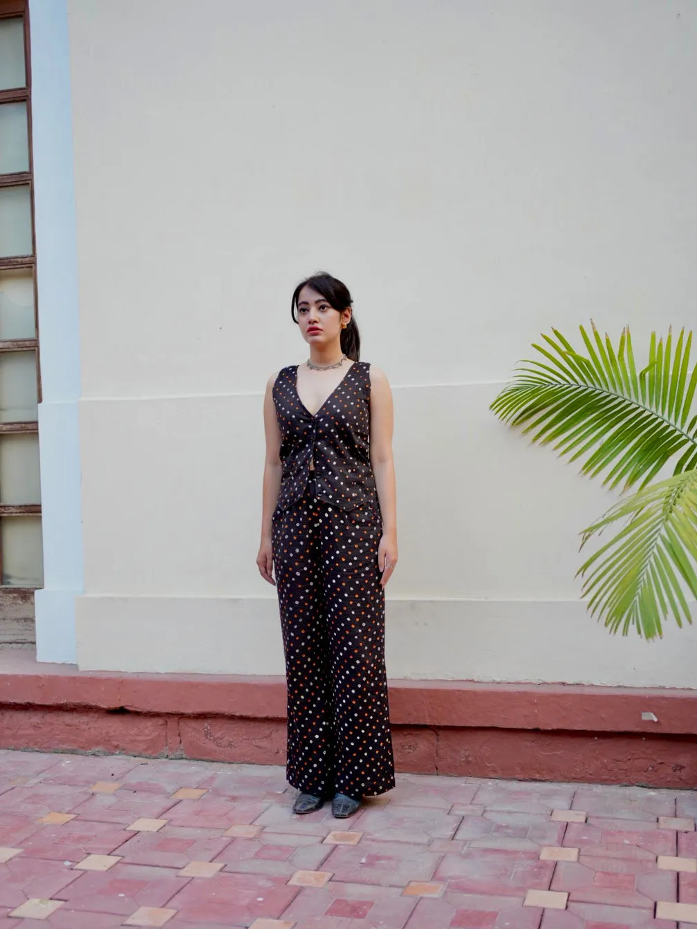 Bandhani Waistcoat