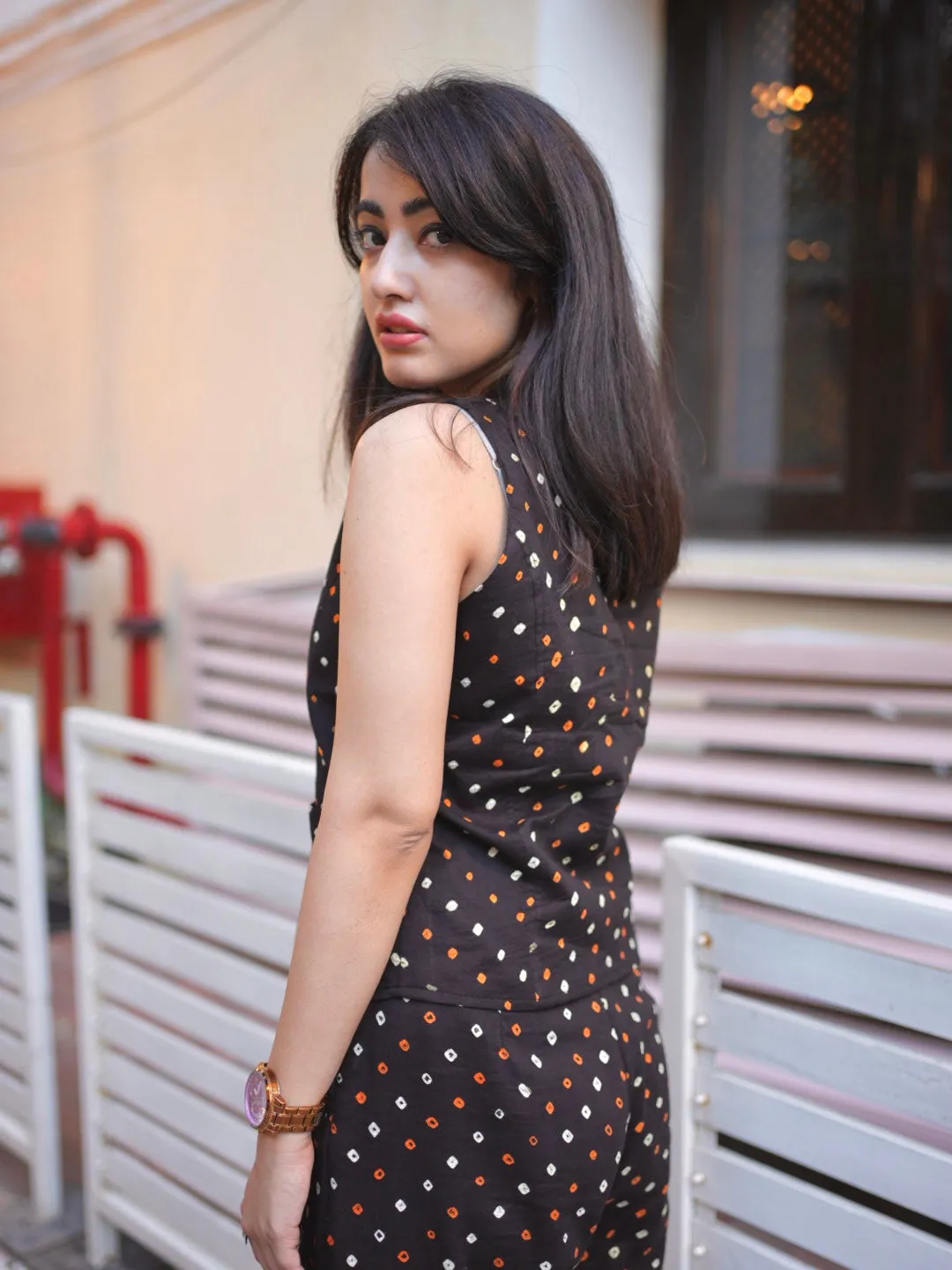 Bandhani Waistcoat