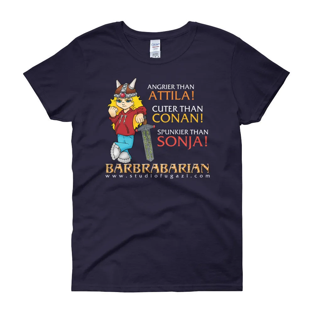 Barbrabarian Scoop Neck T-Shirt