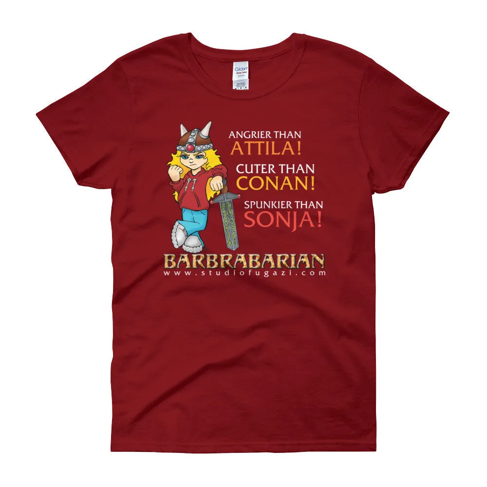 Barbrabarian Scoop Neck T-Shirt